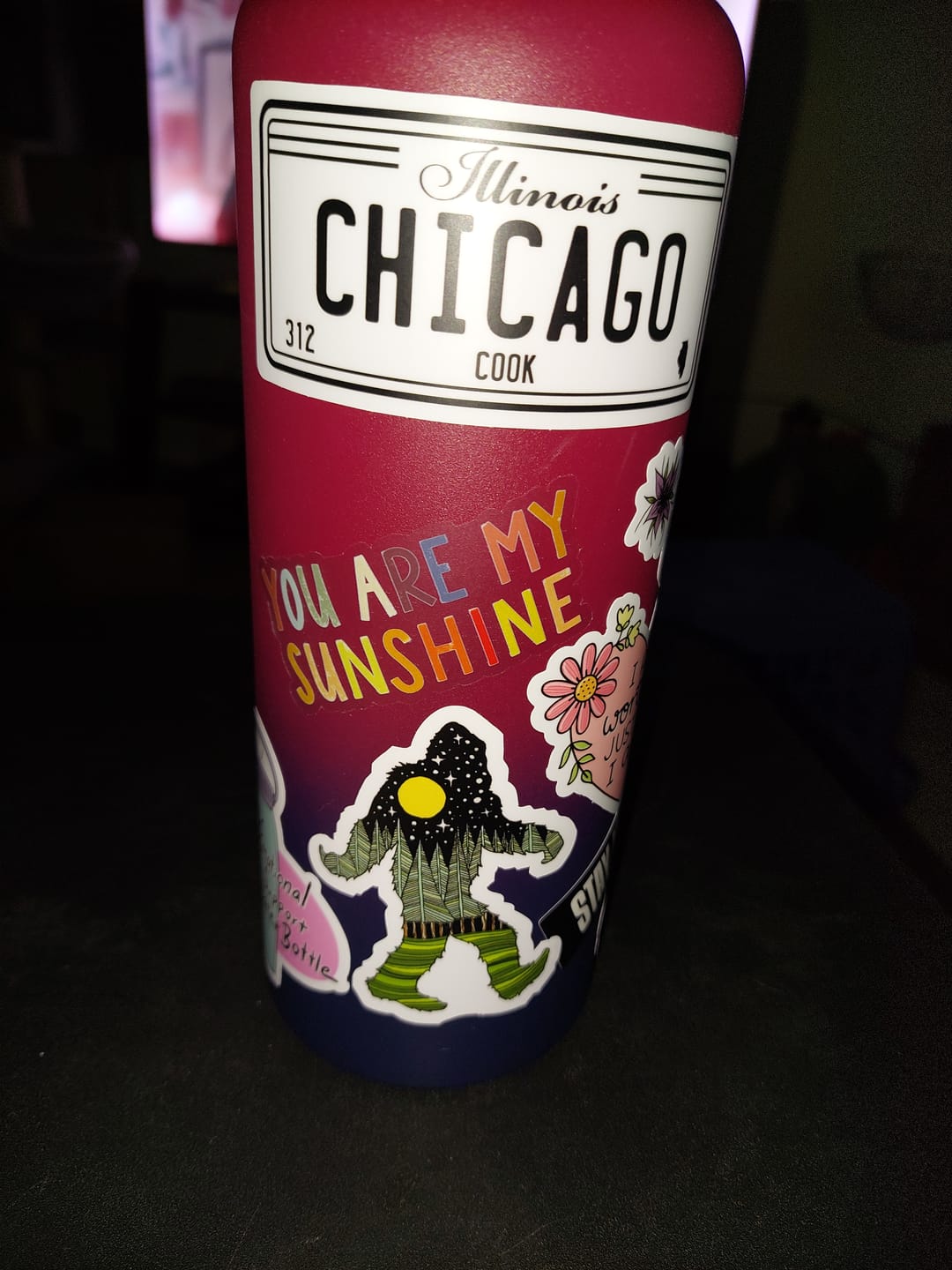 Customer photo review of Bigfoot Nature Sticker