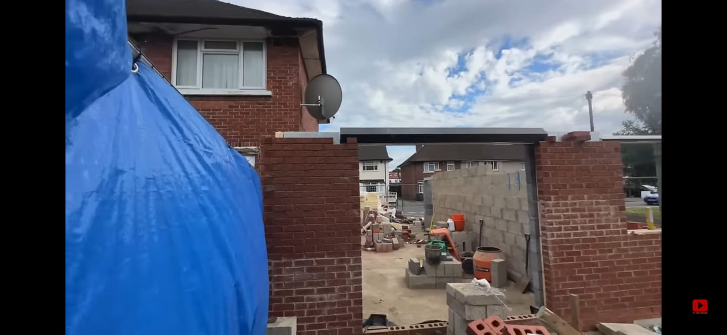 Customer photo review of Catnic Standard Duty 100mm Cavity Lintel CG90/100