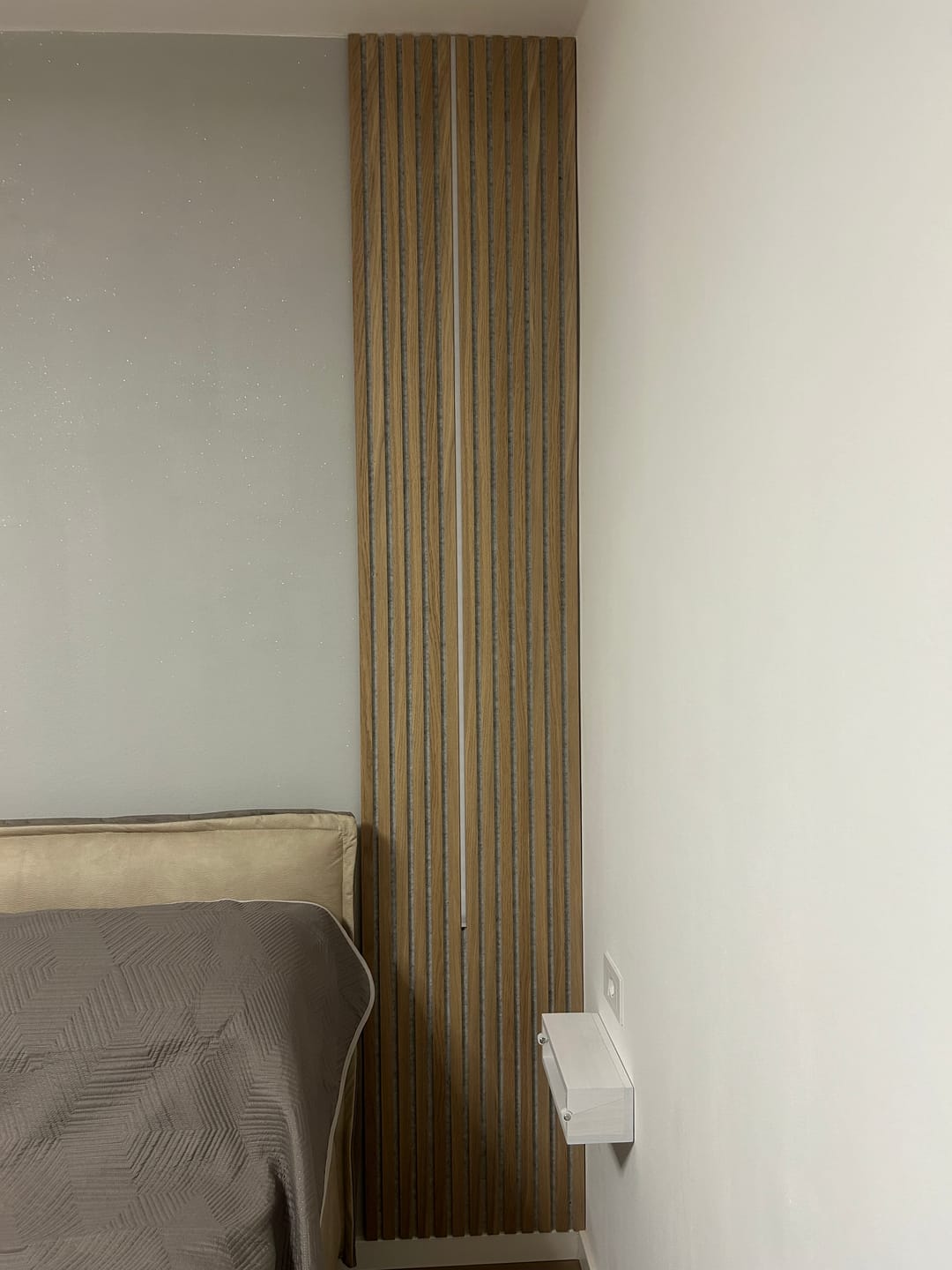 Customer photo review of Dogato acustico in legno | Rovere Chiaro con Feltro Grigio