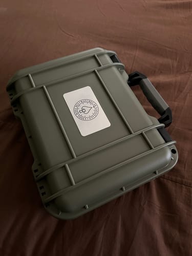 Customer photo review of 6 Watch Storage & Travel Case