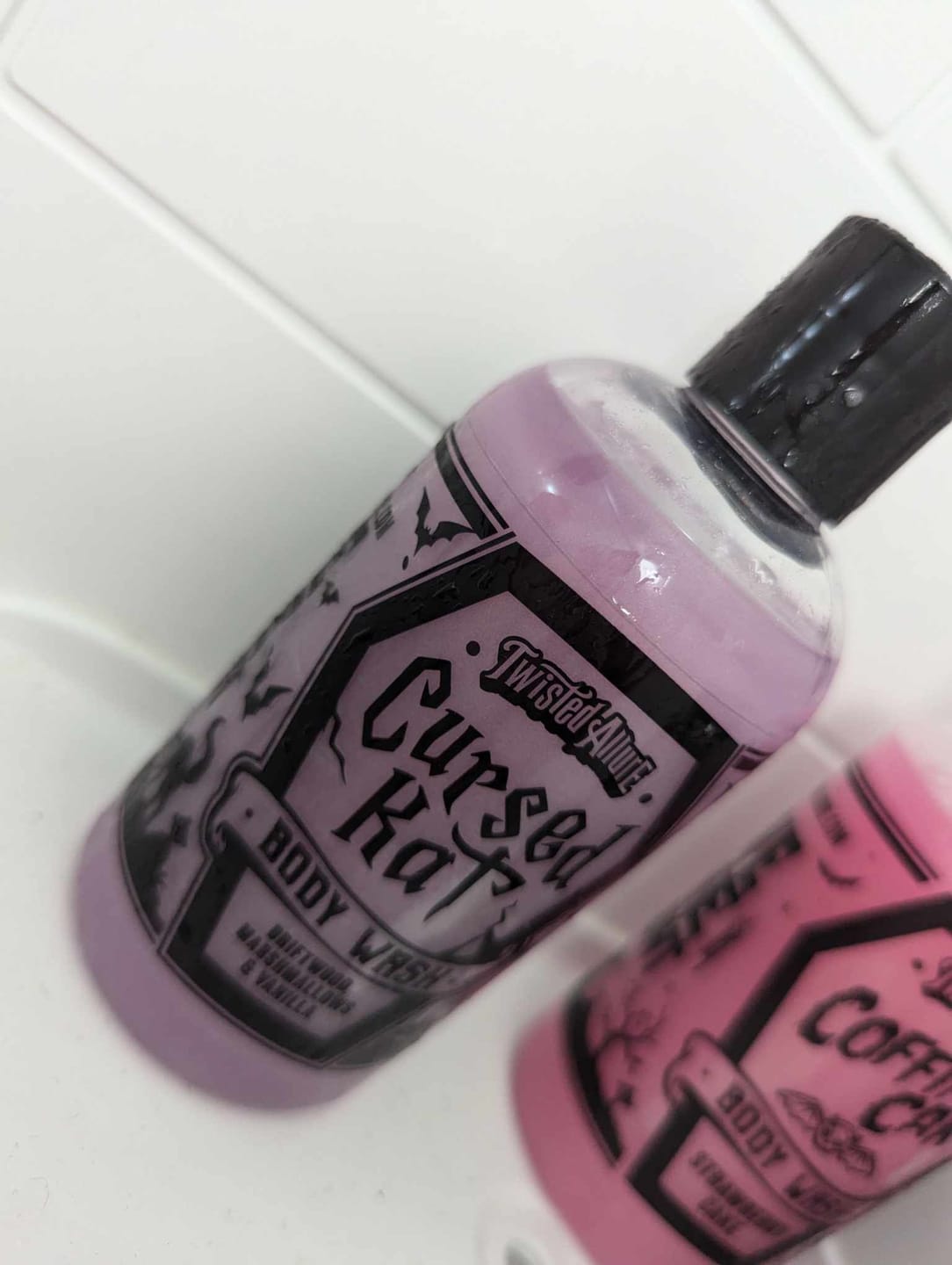 Customer photo review of Cursed Kat Body Wash