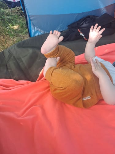 Customer photo review of Sommermerino Baby Mitwachshose