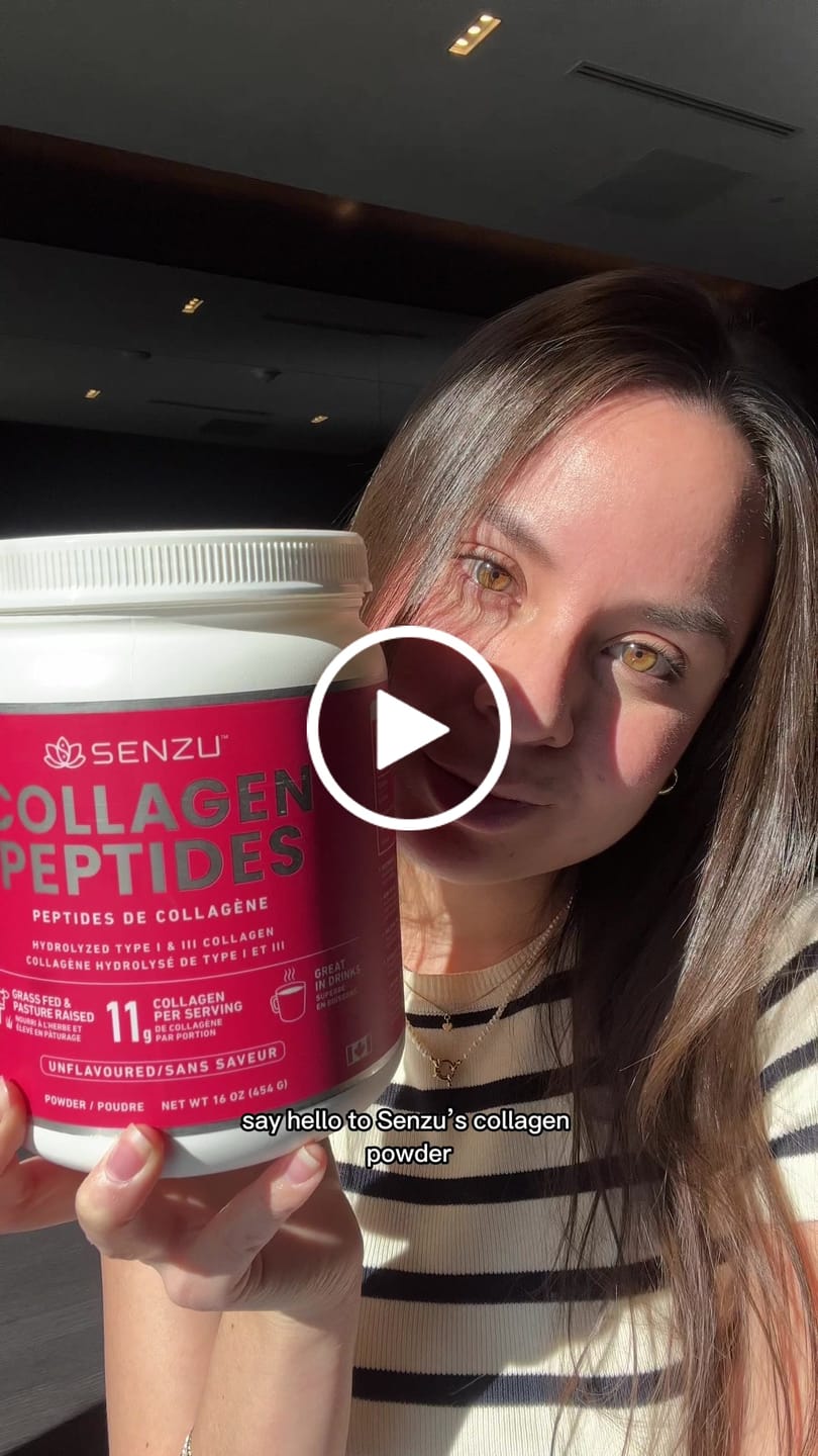 Customer video review of Collagen Peptides Protein Powder (454g)