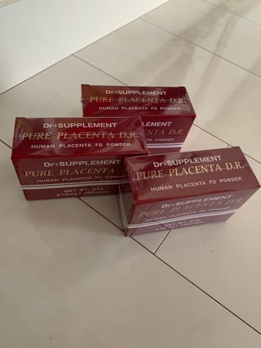 Customer photo review of ピュアプラセンタDRまとめ買いセット（3箱入り）