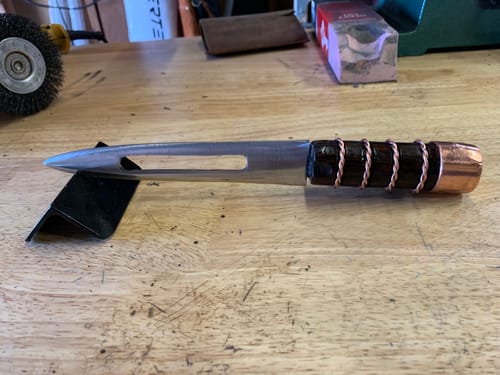 Customer photo review of 1 inch X 50 YD Sanding Shop Roll
