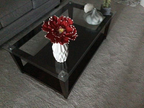 Customer photo review of Bulk Large Peony Flowers Silk Artificial Peony Giant Flowers Arrangements for Wedding Mall Shop Wholesale
