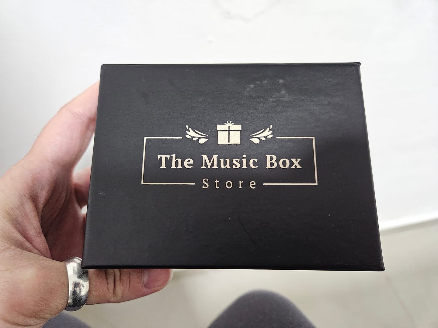 Customer photo review of Custom Digital Music Box - Any song, tune, or voice