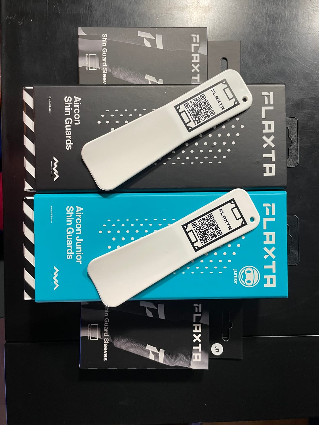 Customer photo review of Shin Guard Spare Sleeves Junior
