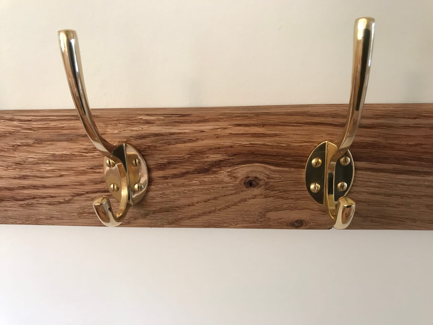 Customer photo review of Classic Brass Hat & Coat Hook