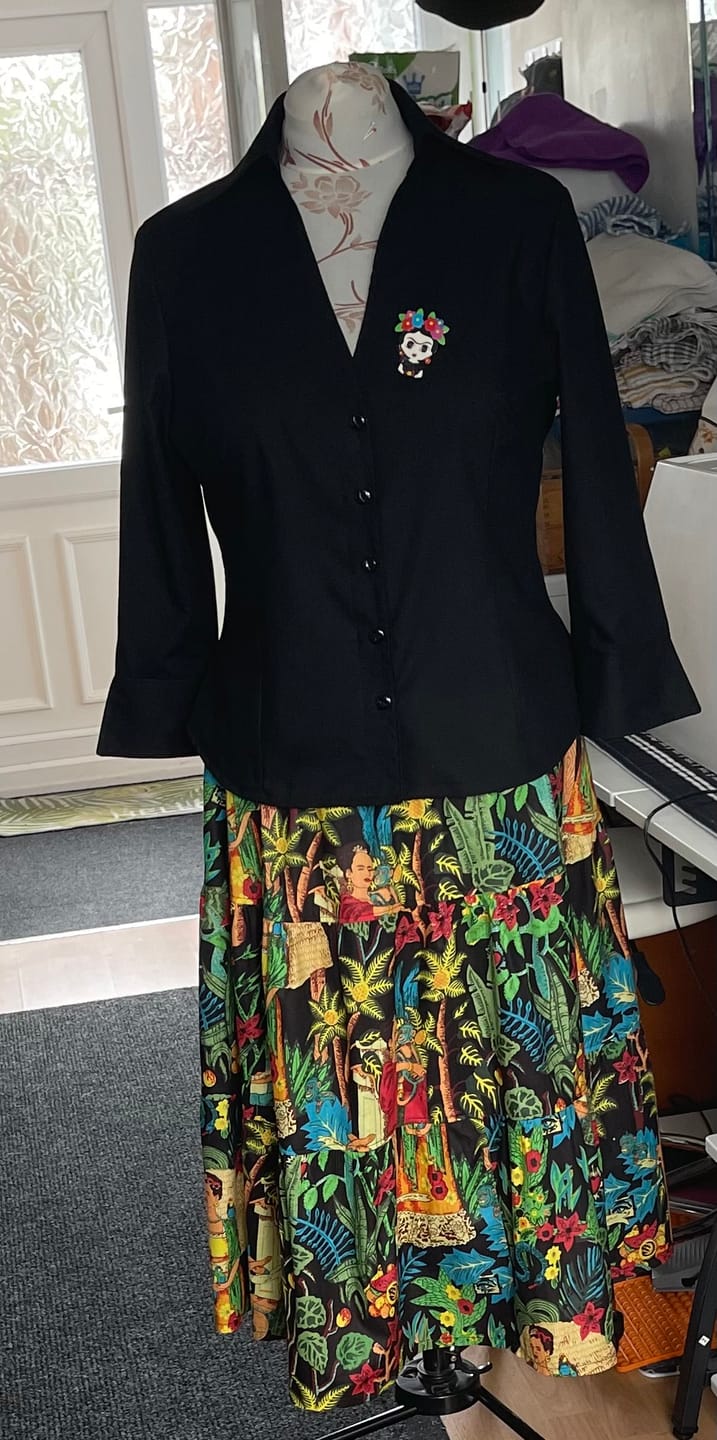 Customer photo review of 94” Polycotton Sheeting Fabric