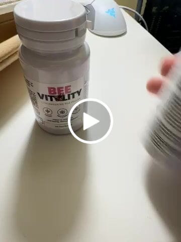 Customer video review of Bee Vitality 🐝