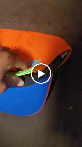 Customer video review of LOS ANGELES LAKERS NEON WOOL SNAPBACK HAT