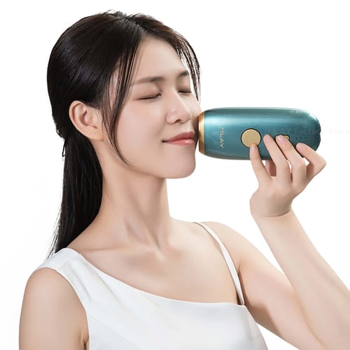 Customer photo review of MLAY  T11 Home Use IPL Laser Hair Removal device for Women and Men