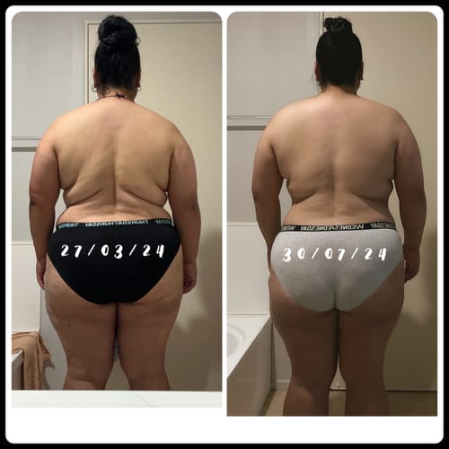 Customer photo review of Burn of the Gods - Fat Burner