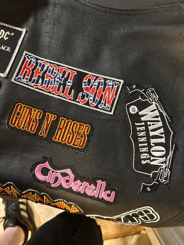 Customer photo review of Waylon Jennings Outlaw Gunslinger Patch