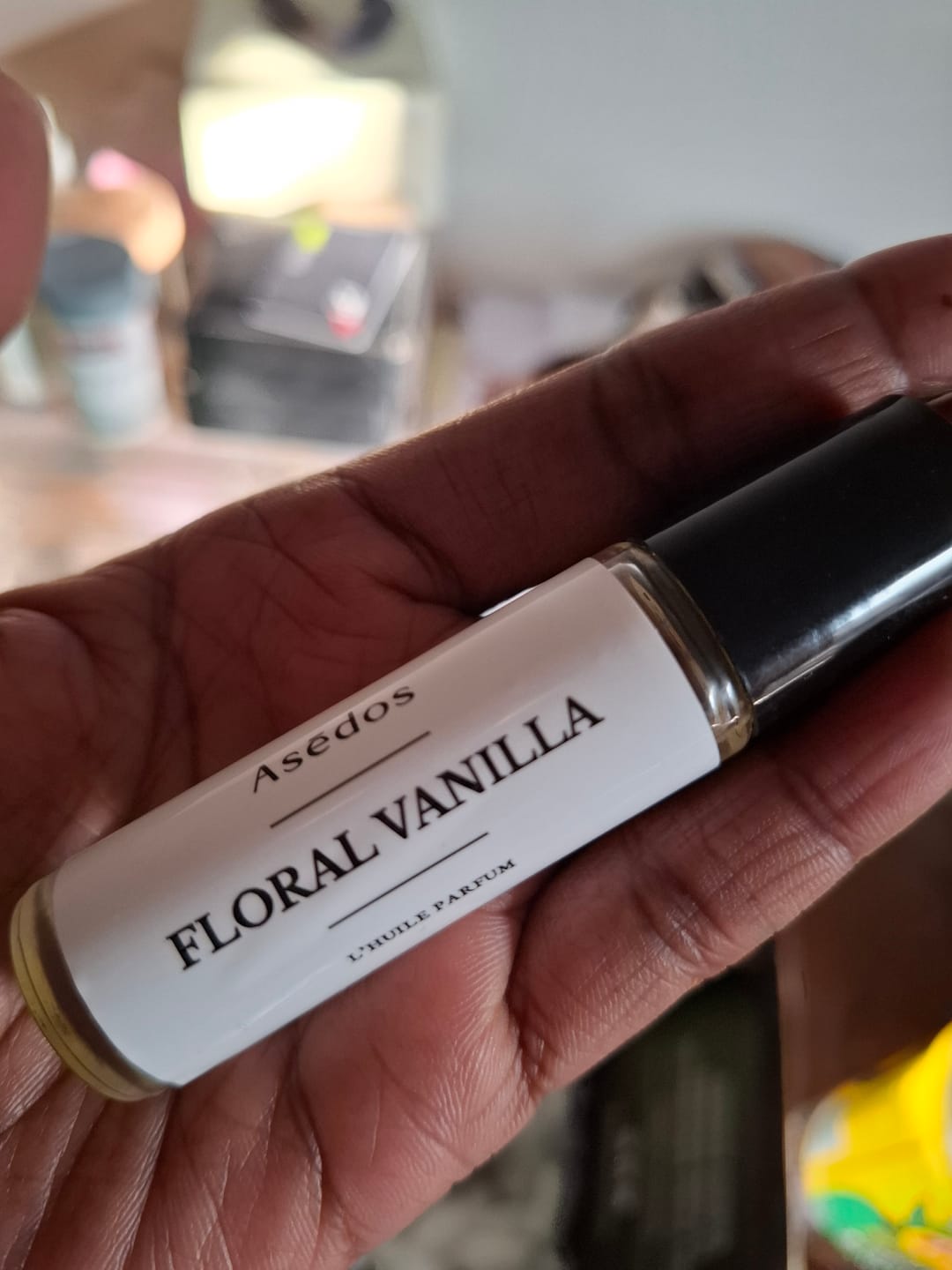 Customer photo review of FLORAL VANILLA PERFUME OIL