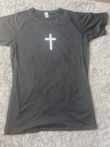 Customer photo review of Cross Compression Shirt
