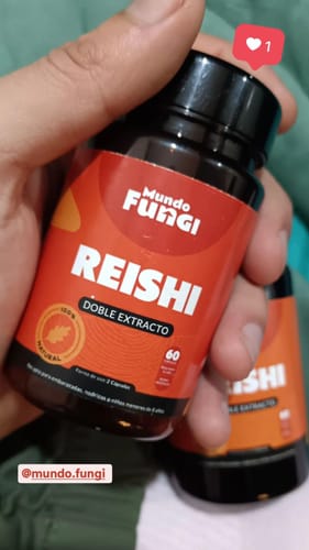 Customer photo review of Extracto Reishi - Cápsulas