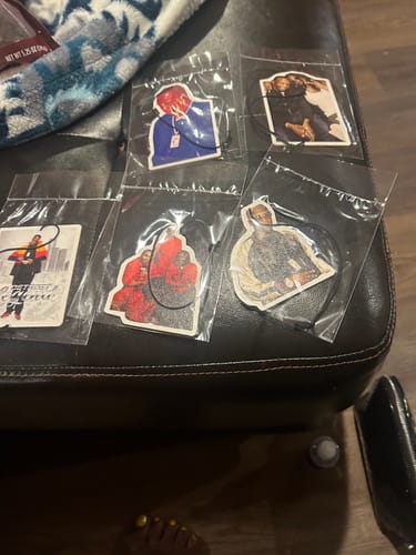 Customer photo review of Custom Car Air Freshener