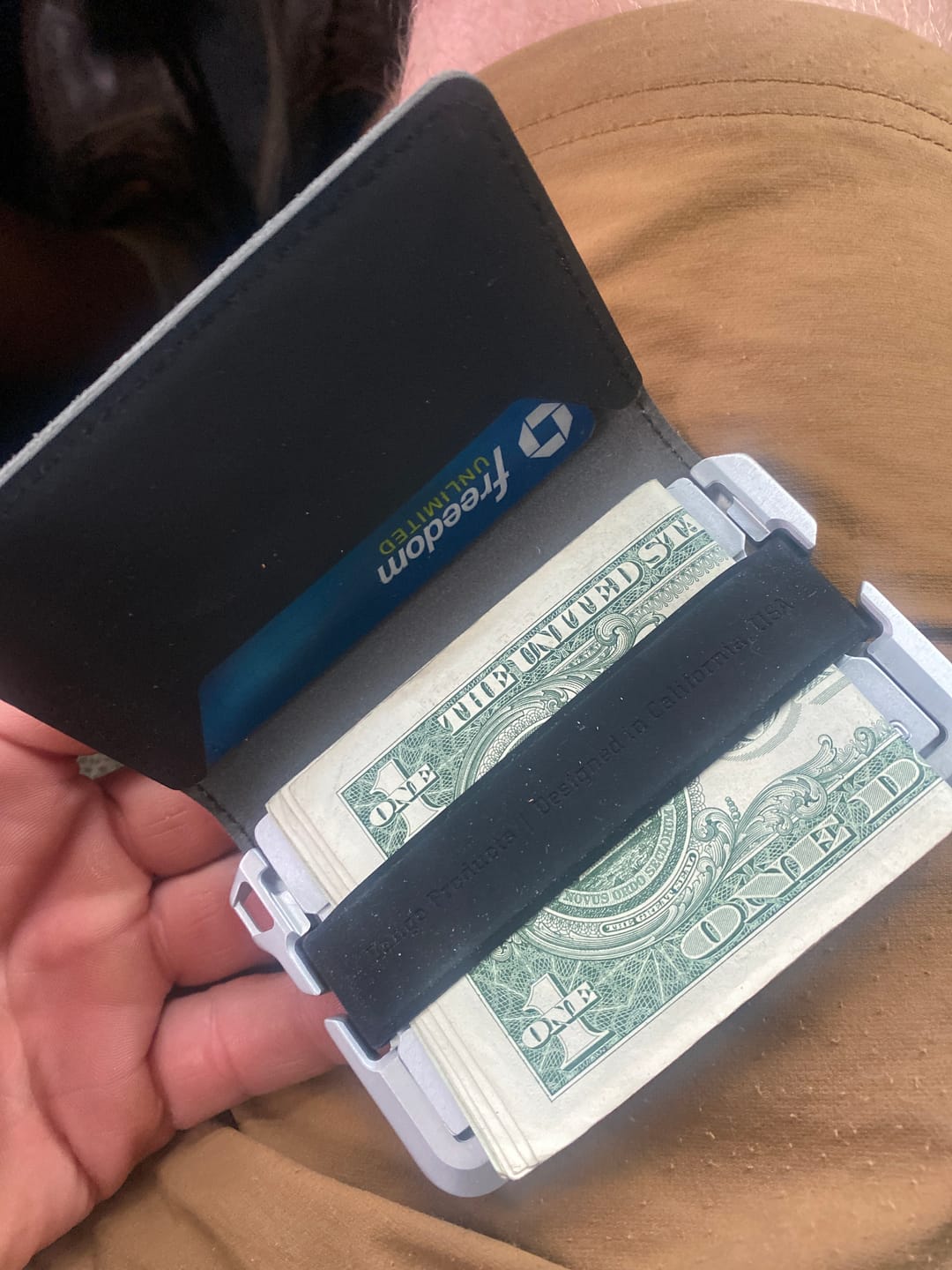 Customer photo review of D01 DAPPER™ BIFOLD WALLET