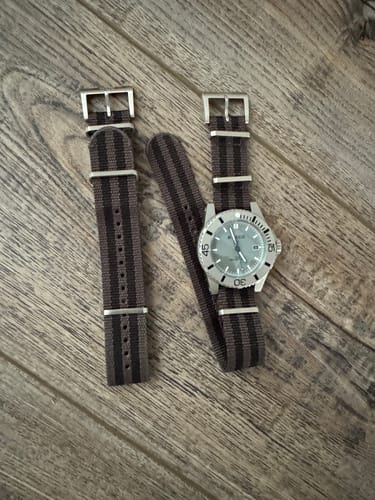 Customer photo review of 007 Bond Nylon Strap- Five Eye (AVAILABLE NOW)