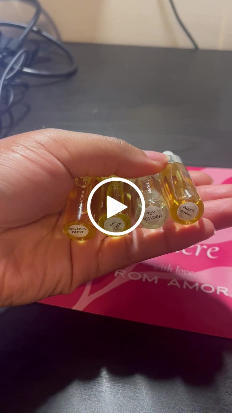 Customer video review of Bby Powder Fine Perfume Oil