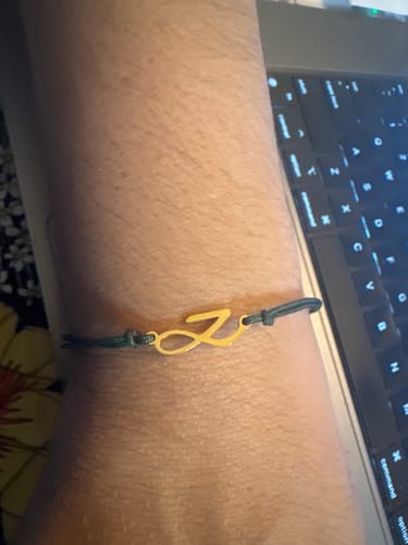 Customer photo review of BTS JK Golden Bracelet