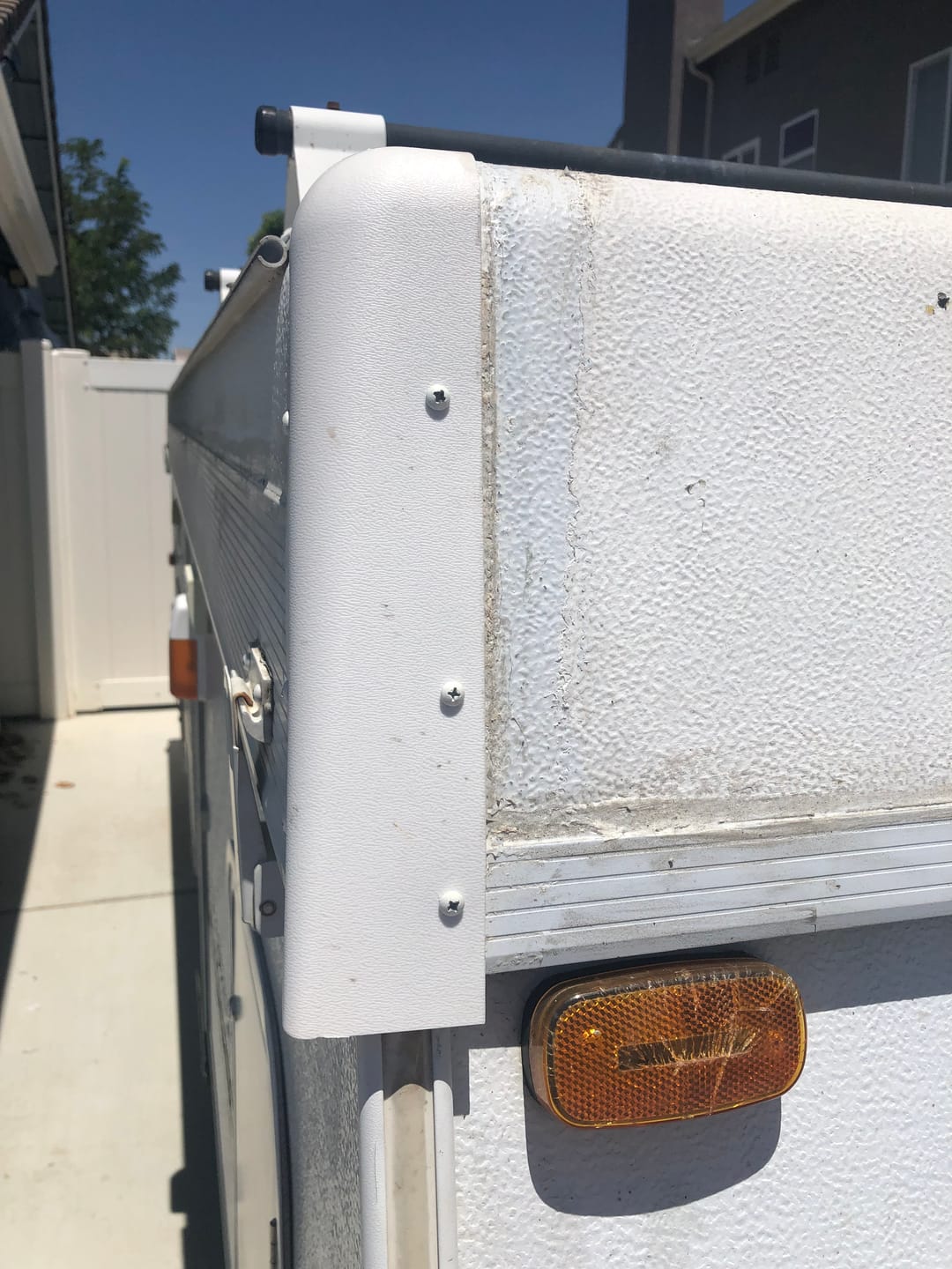 Customer photo review of Roof Corner Cap 4 Pack