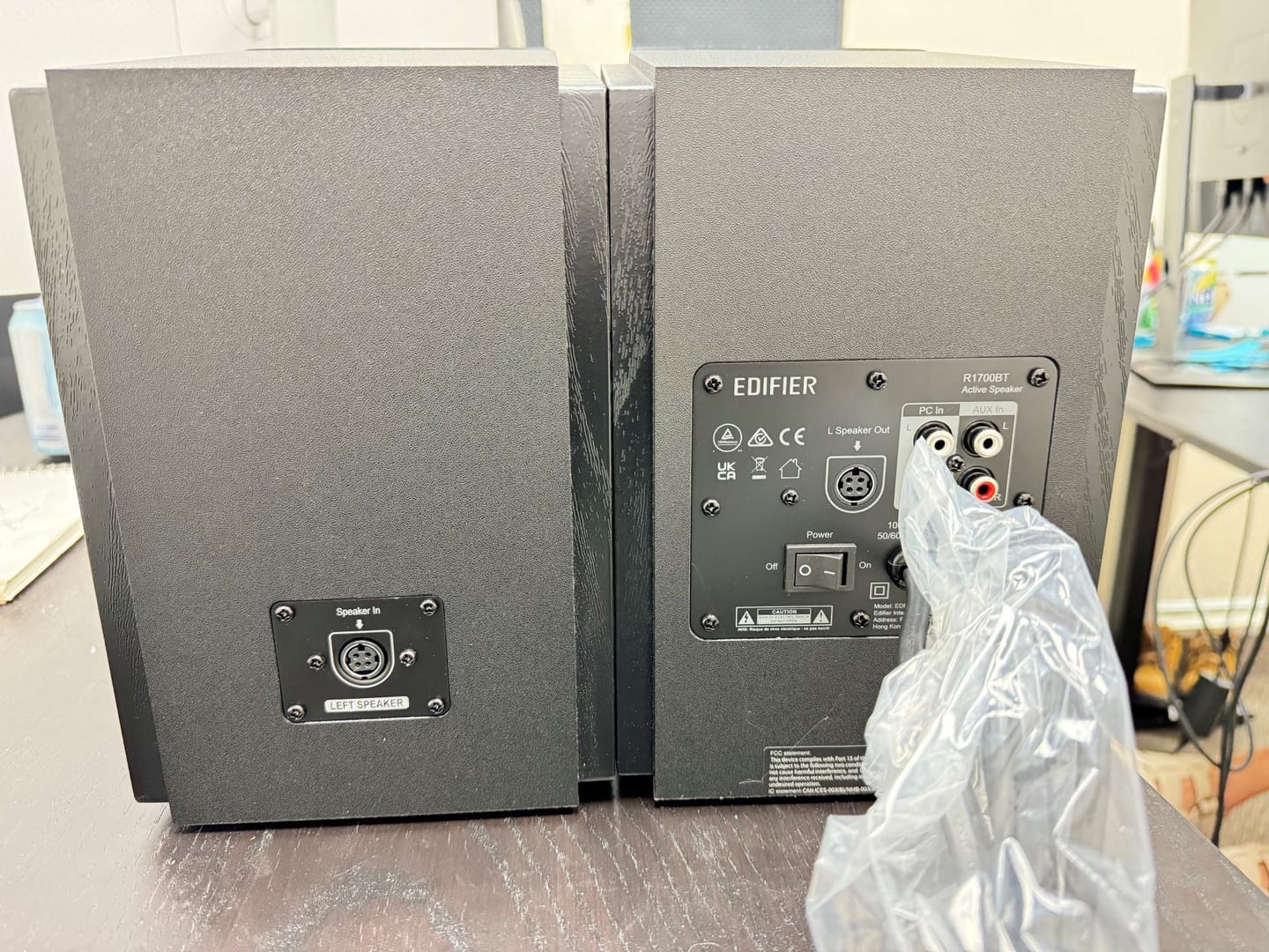 Customer photo review of R1700BT Multifunctional Speakers