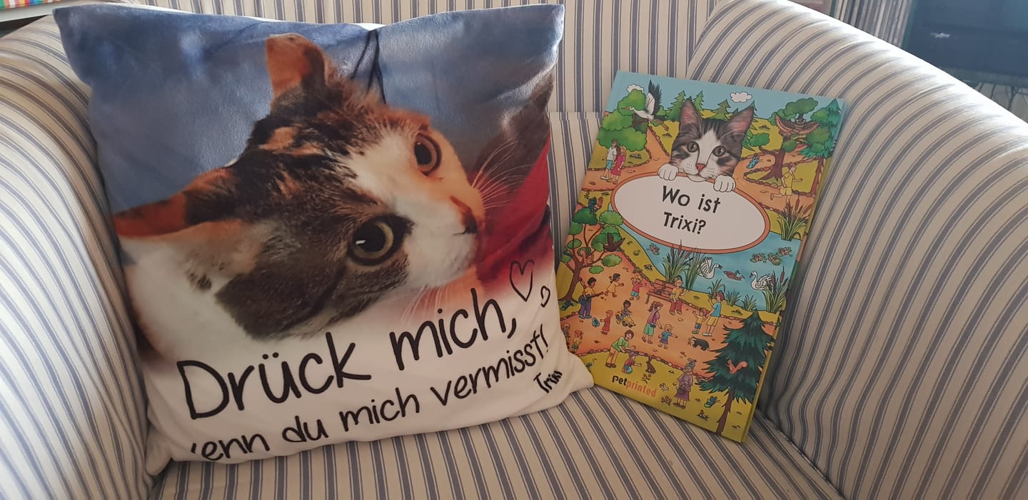 Customer photo review of Wo bist du? - Personalisiertes Katzen-Wimmelbuch