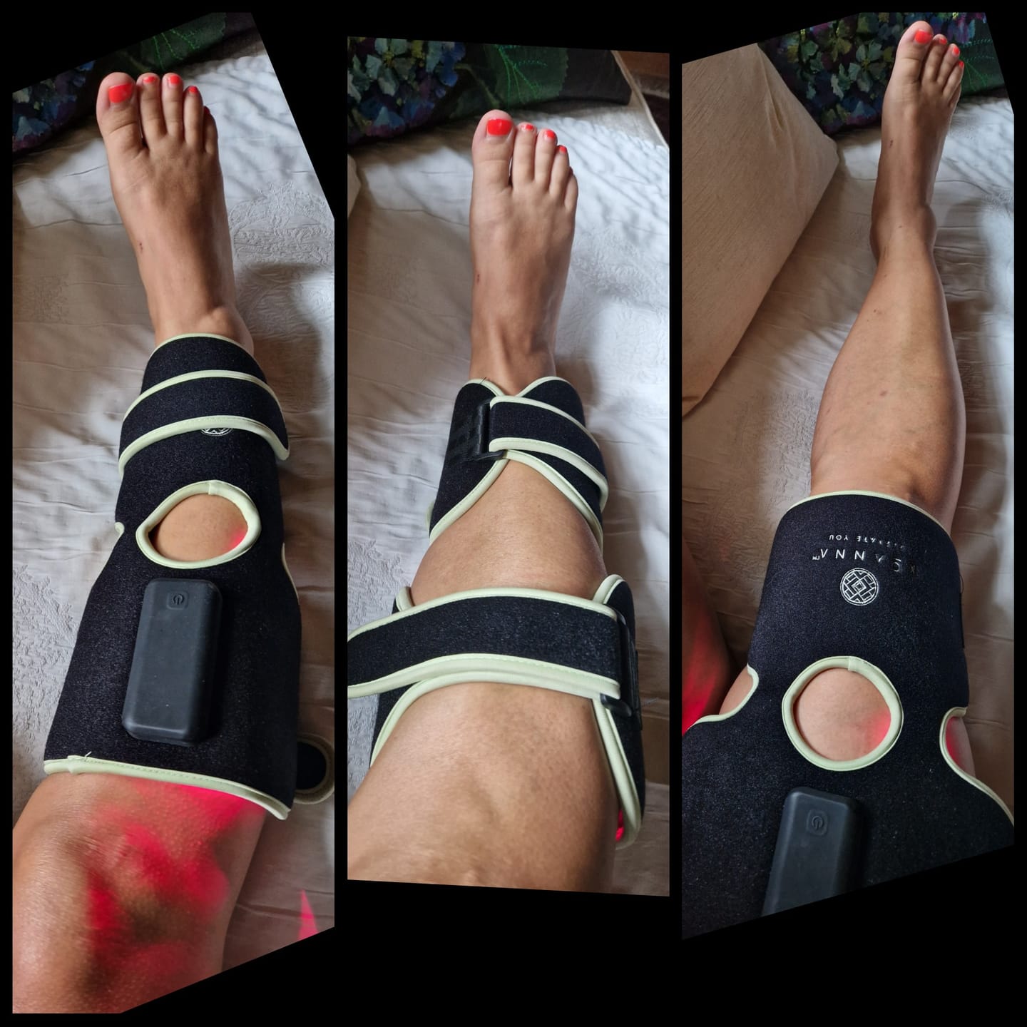 Customer photo review of Koanna® LumaTech™ Rotlicht Bandage