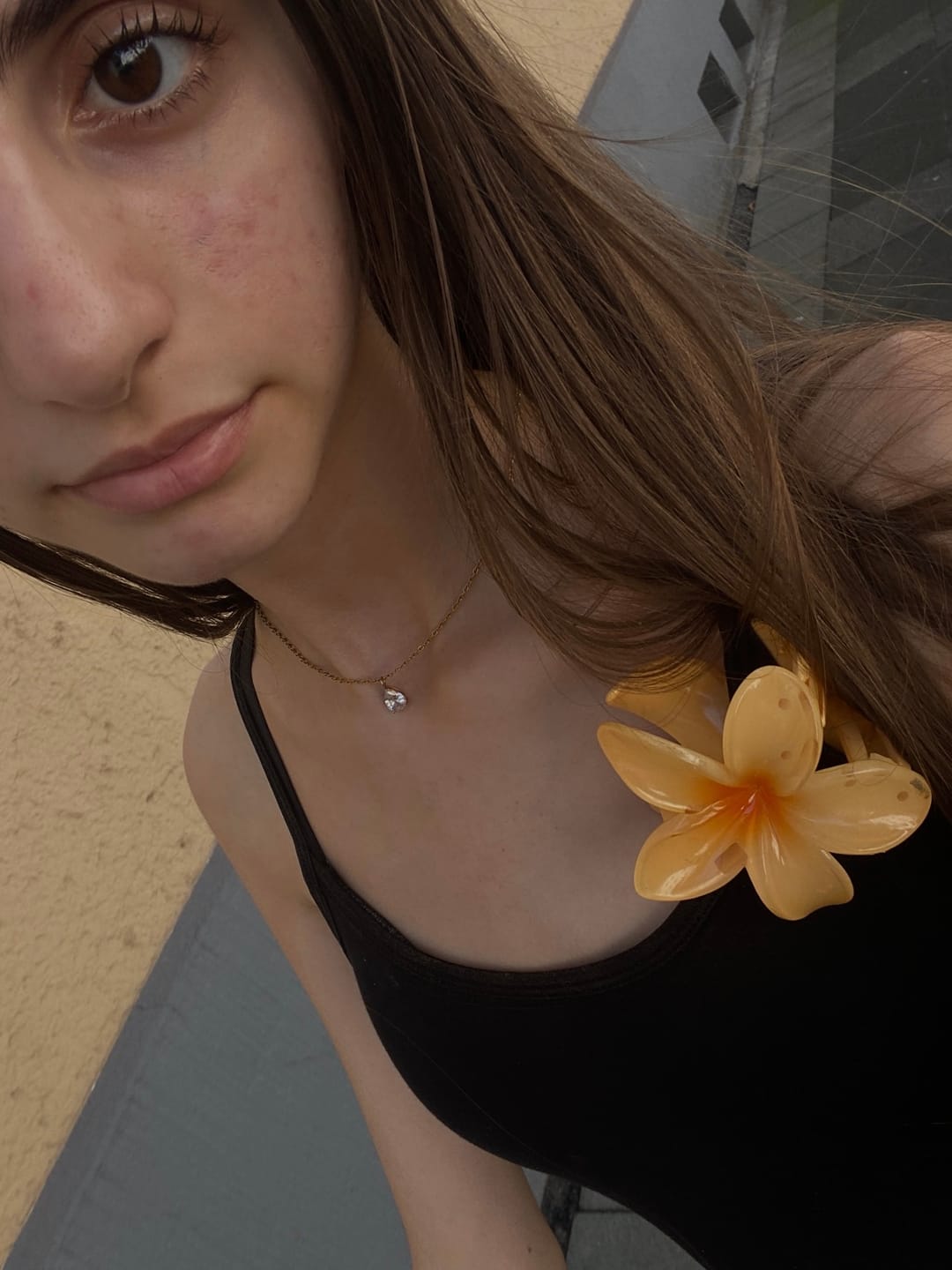 Customer photo review of Teardrop Halskette | 18K vergoldet