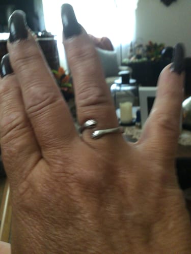 Customer photo review of Hug From Heaven Ring