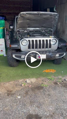 Customer video review of JK to JL Conversion Front Fender Flare w/ LED Lights & Inner Fenders for 07-18 JEEP WRANGLER JK