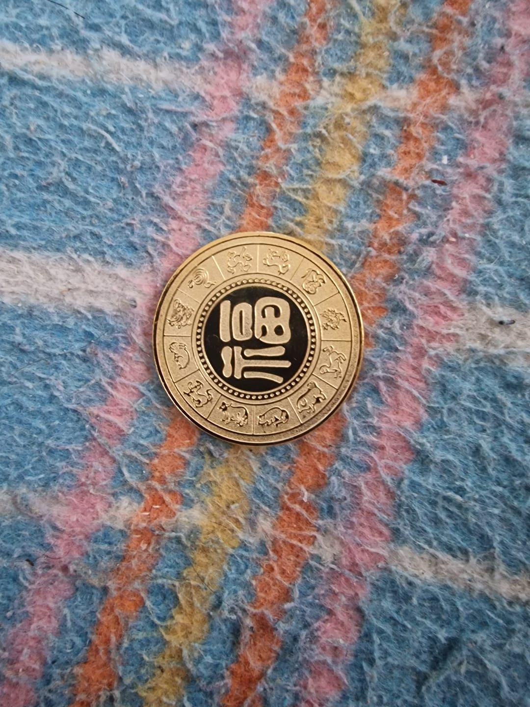 Customer photo review of Good Luck Wallet Coin