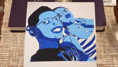 Customer photo review of 8x8 Giclee Fine Art Prints