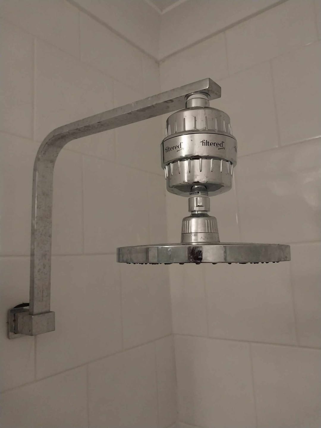 Customer photo review of Shower Purifier - Silver