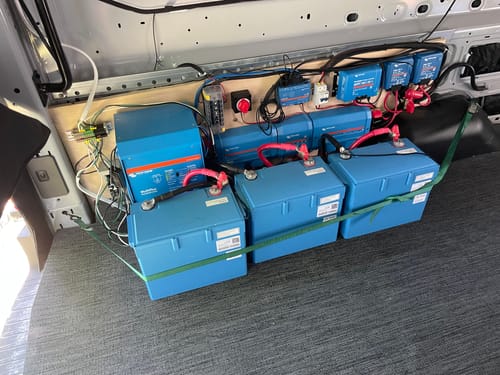 Customer photo review of Victron MultiPlus Inverter/Charger 12VDC - 3000VA - 120VAC w/ 120AMP Charger - 50AMP Transfer Switch - UL Approved [PMP122301102]