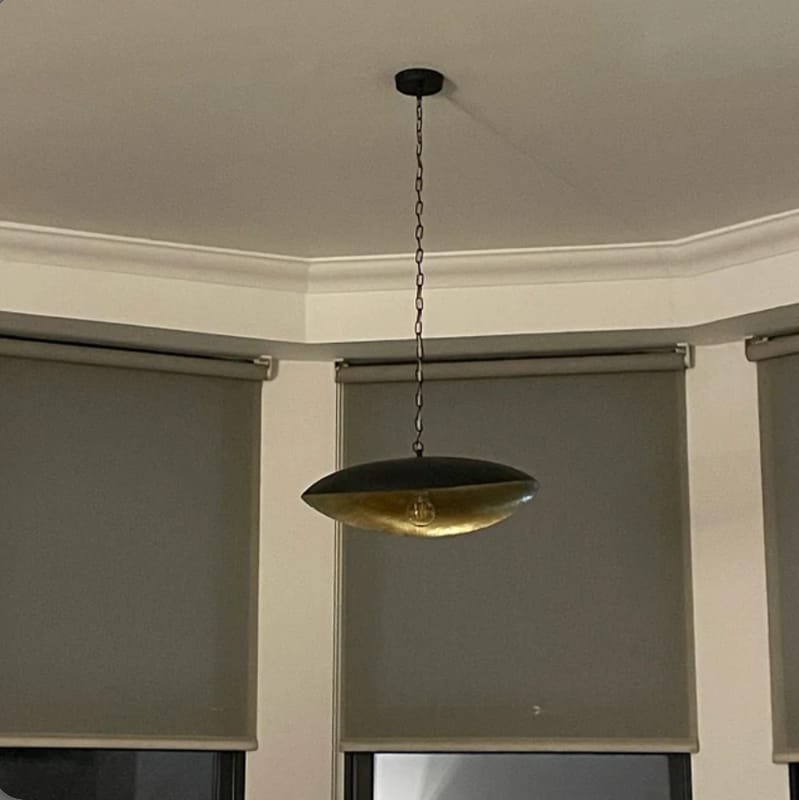 Customer photo review of Antique Pendant Light