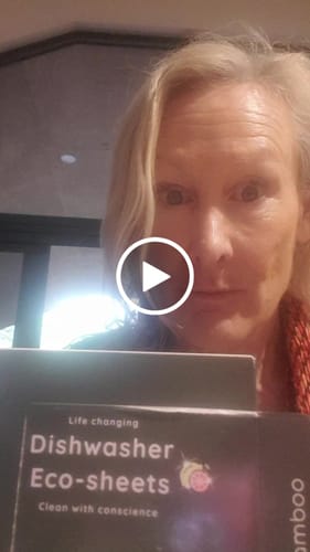 Customer video review of Dishwashing Eco-sheets™