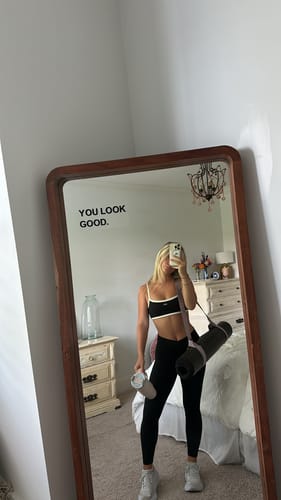 Customer photo review of The Micro Bra / Black-Crème