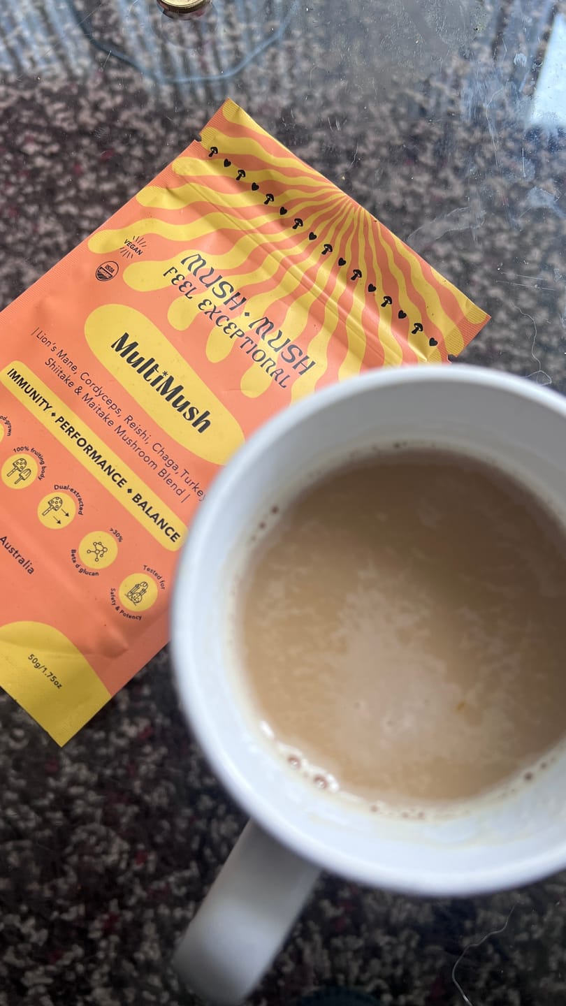 Customer photo review of MultiMush – Organic 7 Essentials Mushrooms