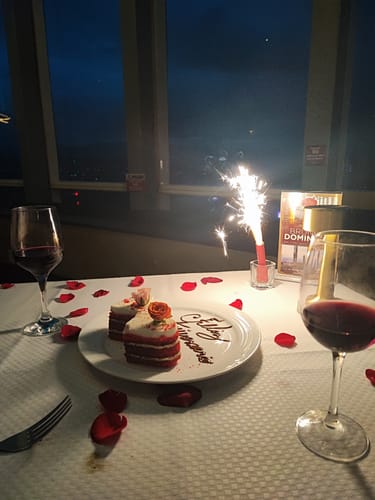 Customer photo review of Cena Romántica