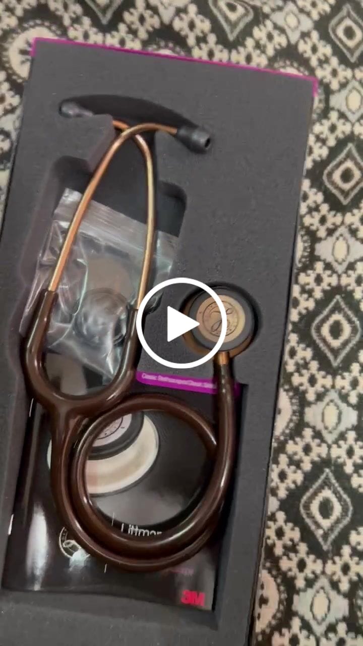 Customer video review of Littmann Classic III Monitoring Stethoscope: Chocolate & Copper 5809