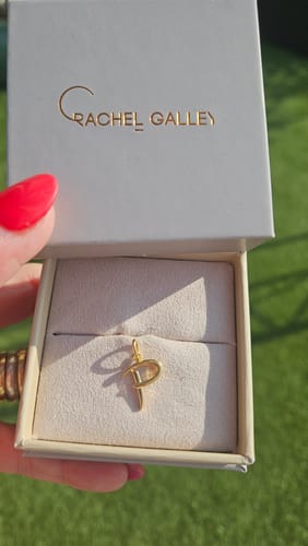 Customer photo review of Molto Initial Charm Pendants