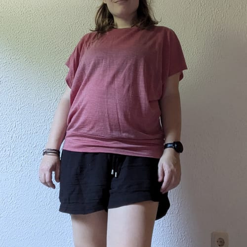 Customer photo review of Sommermerino Damenbluse