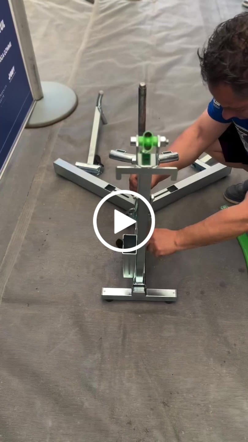Customer video review of Rabaconda Dirt Bike Tire Changer