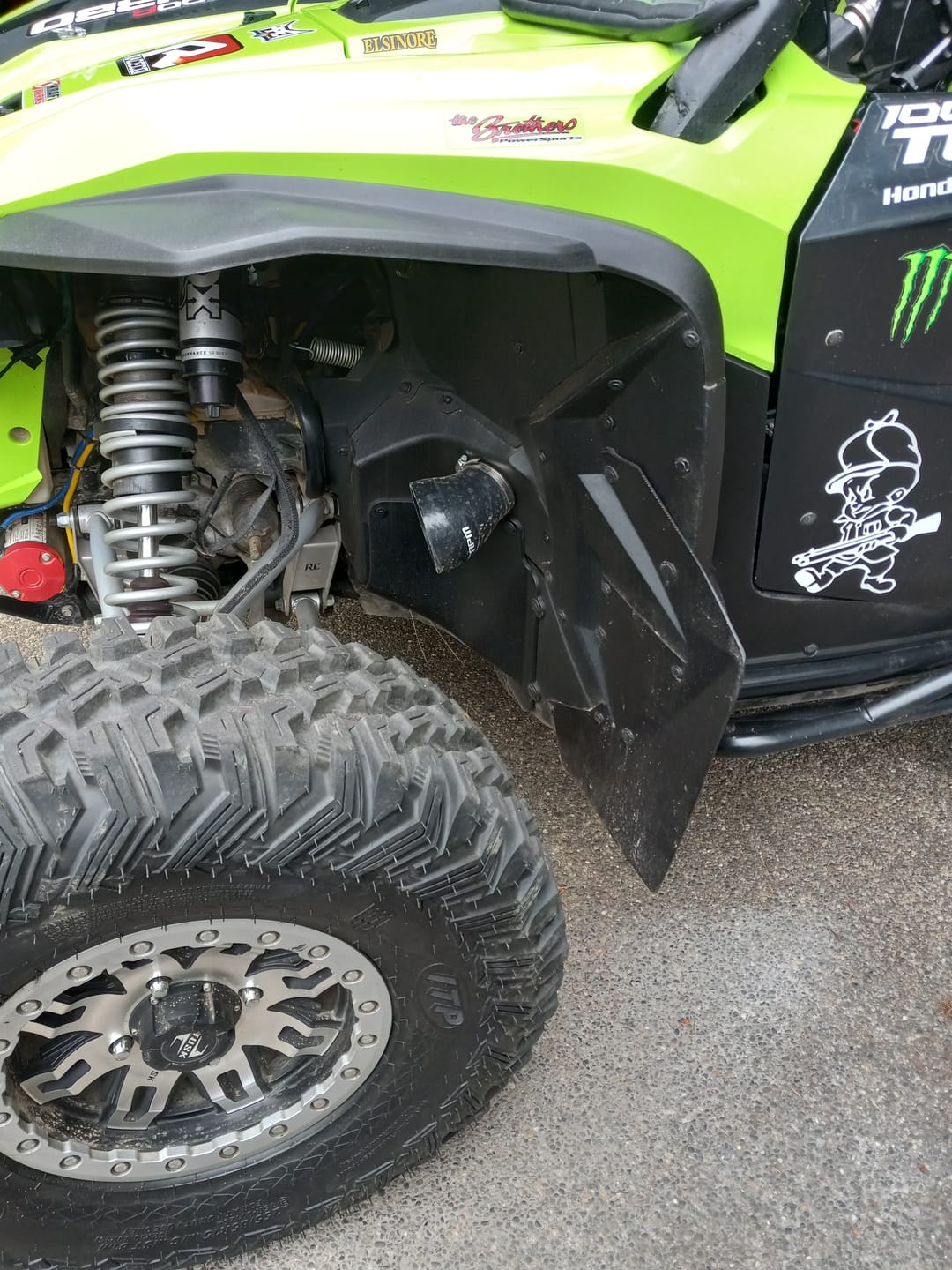Customer photo review of RPM "Cooler" Air Vent Kit - Universal UTV Cab Cooling Kit