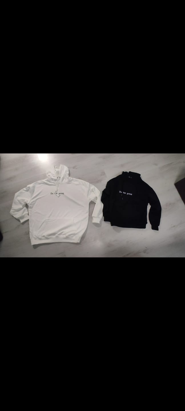 Customer photo review of Wertvoll Du™ Kapuzenpullover