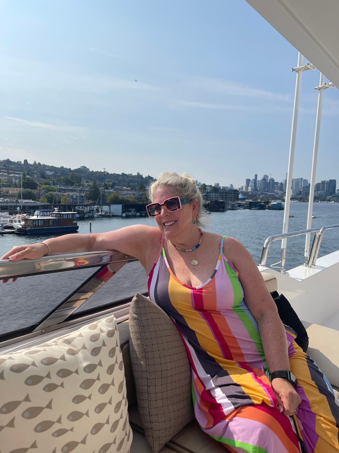 Customer photo review of Malibu Goddess Gown